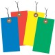 Tyvek Shipping Tags - Colors - Pre-Wired