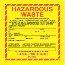 Hazardous Waste Labels