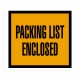 Packing List Enclosed Envelopes