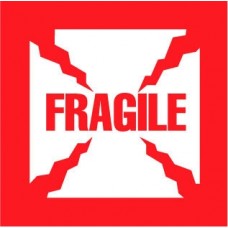 Fragile 2-1/2 X 2-1/2 (B)