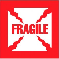 Fragile 2-1/2 X 2-1/2 (B)