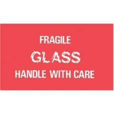 Fragile Glass Handle With Care 3 X 5(C)