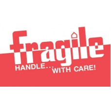 Fragile Handle With Care. 3 X 5 (C)