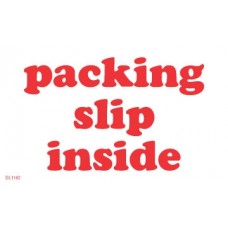 Packing Slip Inside 3 X 5 (C)