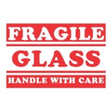 Fragile Glass Handle With Care 3 X 5(C)