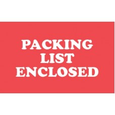Packing List Enclosed 2 X 3 (B)