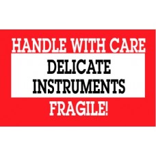Delicate Instruments Handle With Care 2X3(B)
