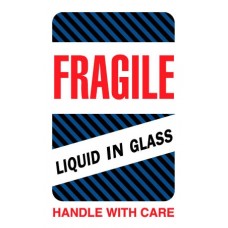 Frag Liquid In Glass Handle With Care 6 X 4(D)