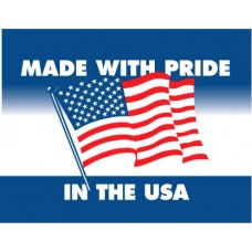 Made W/Pride In Usa 3 X 4(C)