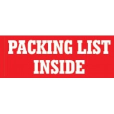Packaging List Inside 1-1/2X3