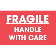 Fragile Handle With Care  3 X 5 (C)