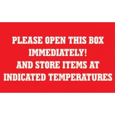 Please Open Box Immediate 3X5