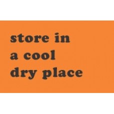 Store In Cool Dry Place 3 X 5*