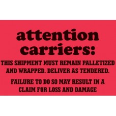 Attn: Carrier 4 X 6 (D)