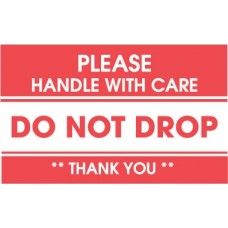 Please Handle With Care Do Not Drop 2 X 3(B