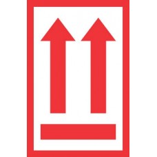 2 Arrows Up Label 4X6(D)
