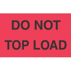 Do Not Top Load 3 X 5 (C)