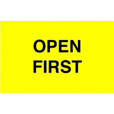 Open First 3 X 5 (C)