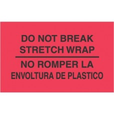 Do Not Break - Bilingual 3 X 5