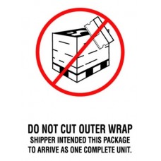 Do Not Cut Outer Wrp 4 X 6 (D)