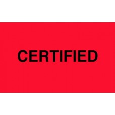 Certified 3 X 5 (C)