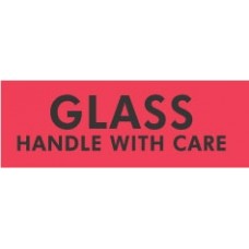 Glass Handle W/Care 2 X 3 (B)