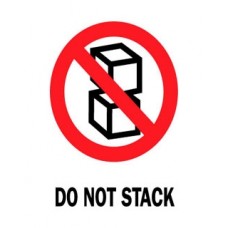 Do Not Stack 4 X 6(D)