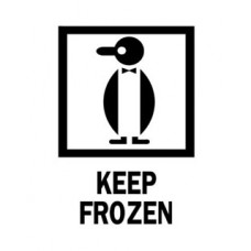 Keep Frozen 4 X 6 (D)