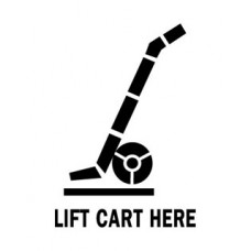 Lift Cart Here 4 X 6 (D)
