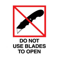 Do Not Use Blades 3 X 4(C)