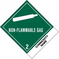Non-Flam. Gas Blank 4 X4-3/4(D)