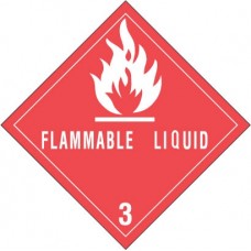 Flammable Liquiduid  4 X 4 (C)