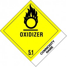 Oxidizer  Blank 4 X 4-3/4 (D)