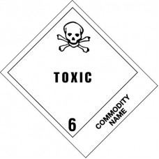 Toxic 4 X 4-3/4 Poisonous Liquiduid (D)