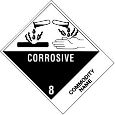 Corrosive 4 X 4 3/4 Blank(D)