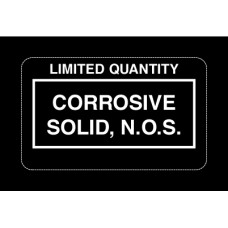 Corrosive Solid Nos 2-1/4X1-3/8* (A) 
