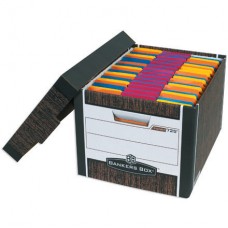 15 x 12 x 10 Wood Grain R-Kive File Storage Box, 5 Day Availability