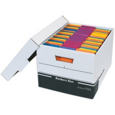 15 x 12 x 10 White R-Kive File Storage Box, 5 Day Availability