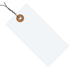 2 3/4" x 1 3/8" Tyvek Shipping Tags - Pre-Wired