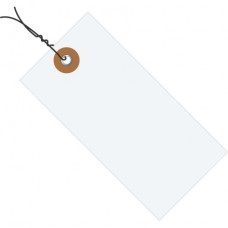 6 1/4" x 3 1/8" Tyvek Shipping Tags - Pre-Wired