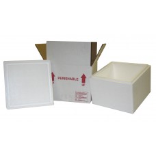 15 1/4 X 9 1/2 X 5, Insulated Cooler w/Carton.