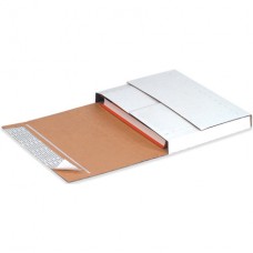 12 1/8" x 9 1/8" x 2" Self Seal Corrugated Bookfolds