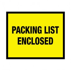 7" x 5 1/2" "Packing List Enclosed" Envelopes