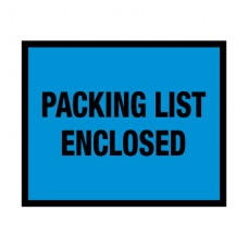 7" x 5 1/2" "Packing List Enclosed" Envelopes