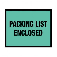 7" x 5 1/2" "Packing List Enclosed" Envelopes