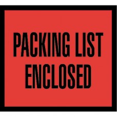 4 1/2" x 6" "Packing List Enclosed" Envelopes