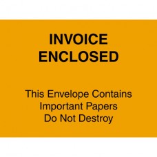 6" x 4 1/2" "Important Papers Enclosed" Envelopes