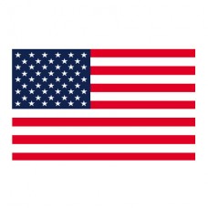 5 1/4" x 8" U.S.A.  Flag Packing List Envelopes