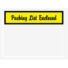 4 1/2" x 6" "Packing List Enclosed" Envelopes