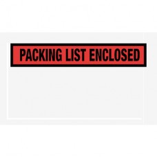 5 1/2" x 10" "Packing List Enclosed" Envelopes